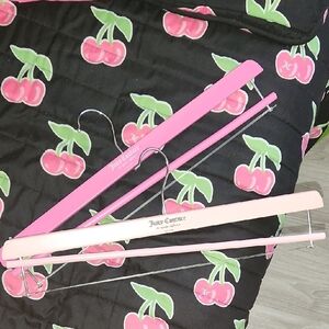 Juicy Couture Pink and Cream Hangers